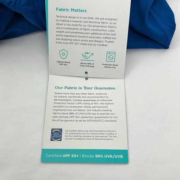 Coolibar New Women’s 2X UPF 50+ 4-Way Stretch Shorebreak Skirted Swim Tights - Picture 9 of 9